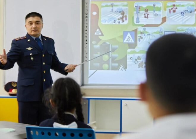 Енді полицейлер мен құтқарушылар оқушыларға сабақ береді